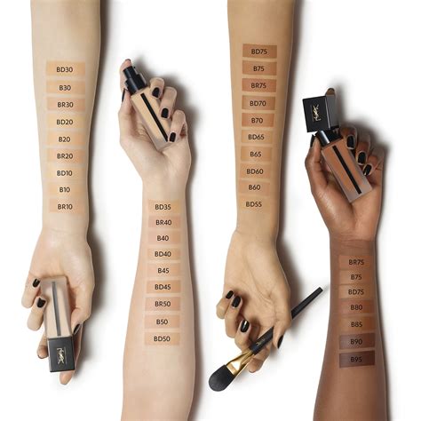 ysl foundation all hours shades|ysl all hours foundation sephora.